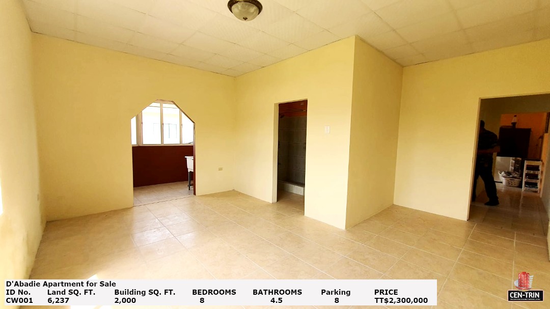 Cen-Trin Real Estate Management Services Limited - D'Abadie - Apartment Building for Sale - $2.3M