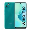 Close-up of Wiko T10 phone, sleek design, slim profile.