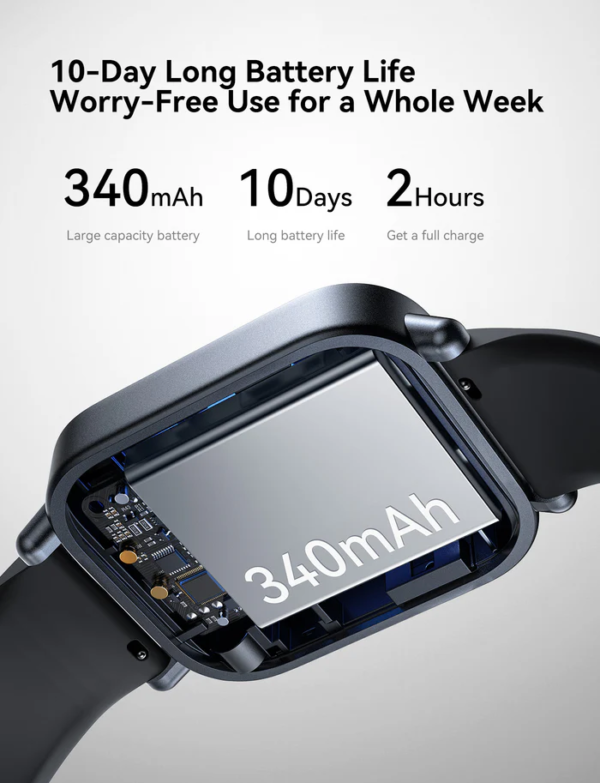 joyroom smart watch battery life