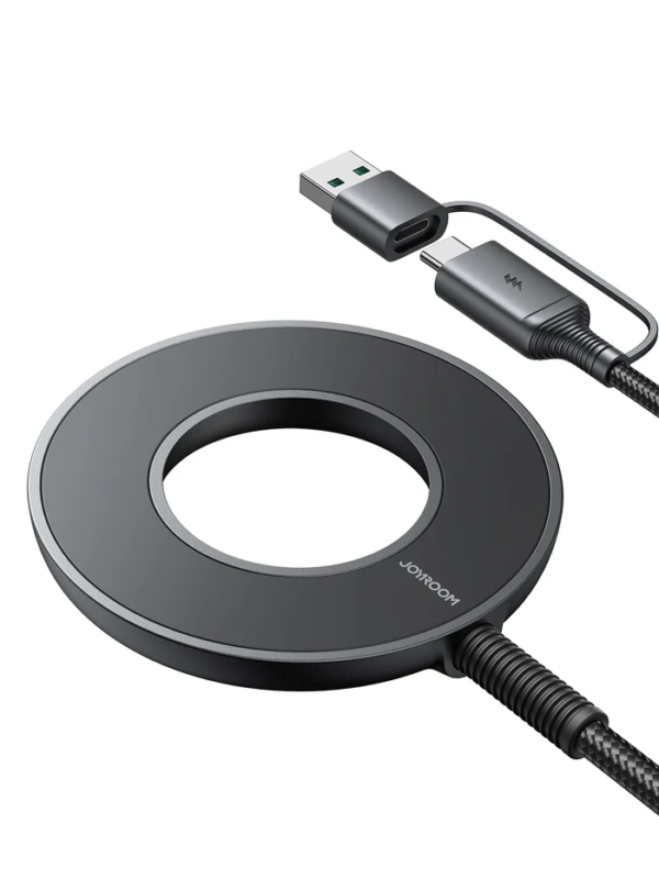 Joyroom wireless charger with dual connector