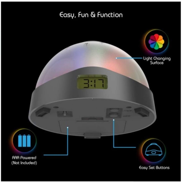 Tzumi AuraLED ColorClock - Functions