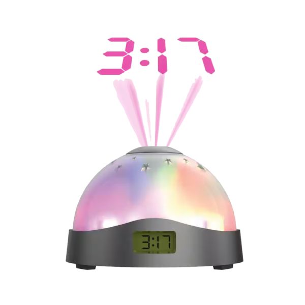 Tzumi AuraLED ColorClock - Projection Clock Display